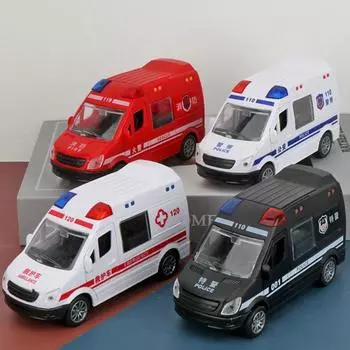 Детский автомобиль, игрушки, инерционная инженерная машина, игрушка, автомобиль скорой помощи, модель, подарок для малышей, подарки на Рождество и день рождения CHINA