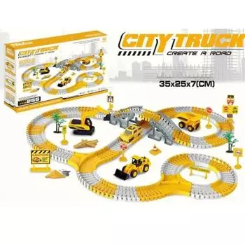 Детский автомобиль, строительство автомобиля, электрический ролик, динозавр, обмотка, горная дорога, железная дорога, спидер, игрушка One Size жёлтый