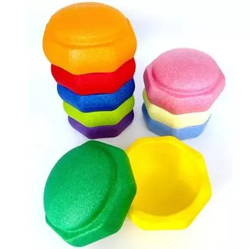 Детский балансир, 10 цветов, 27,5x12 см, концентрация оранжевый