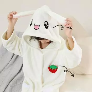 Детский банный халат с капюшоном, банное полотенце, накидка для мальчиков и девочек, одежда для ванной, пляжные полотенца, впитывающие воду детские пижамы, халат S синий