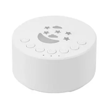 # Детский Белый Шумовой Аппарат 300mAh Машина Для Сна 18 Успокаивающих Звуков для Домашних Трав