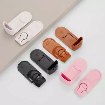 Детский безопасный замок для ящика, детские замки для ящиков шкафа, защита от защемления, защита дома, пластиковая пряжка для шкафчика белый