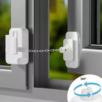 Детский безопасный замок, оконный ограничитель, защита детей, защитная цепь для двери