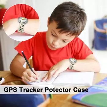 Детский браслет с рисунком авокадо, водонепроницаемый анти-потерянный прозрачный держатель GPS-трекера, ремешок для часов, защитный браслет, чехол для Apple AirTag Avocado