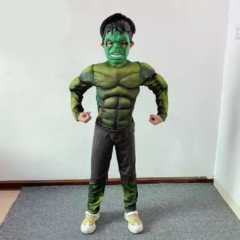 Детский цельный костюм для выступлений Детская одежда для выступлений S зелёный