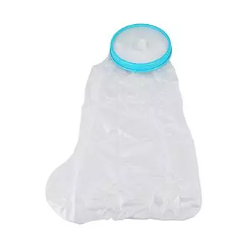 Детский чехол для гипса на ногу, профессиональный водонепроницаемый многоразовый протектор для душа для ног, колен, ступней, лодыжек