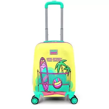 Детский чемодан с рисунком Coral High Kids Beach Volleyball 16781