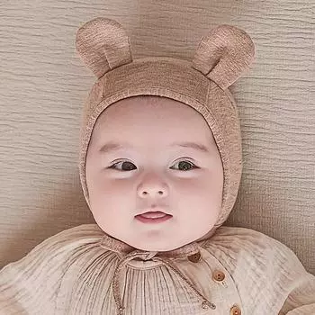 Детский чепчик Happy Prince Bebe Bear, корейские детские товары