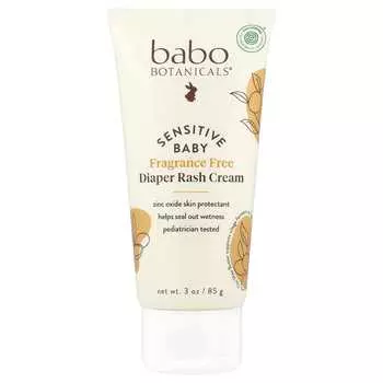 Детский чувствительный, Крем от опрелостей, Без отдушек, 85 г(3 унции)