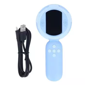 Детский цифровой микроскоп с 2-дюймовым IPS-экраном, ручным фокусом и цифровым зумом, ручная лупа для студентов