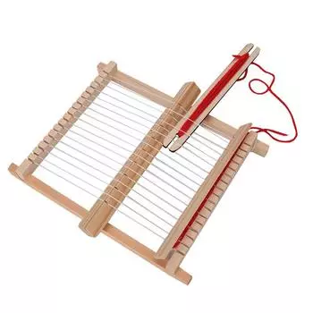 Детский деревянный ткацкий станок своими руками: Обучающая игрушка для вязания из шерсти своими руками