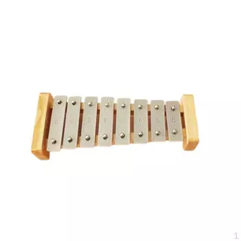 Детский деревянный ксилофон, детский музыкальный инструмент, обучающие музыкальные игрушки с 2 молоточками для 8 Tone