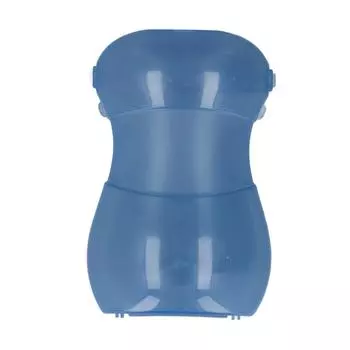 Детский держатель для сока, устойчивый к сдавливанию, предотвращает беспорядок, поддерживает самостоятельное кормление, многоцелевой пищевой пакет синий