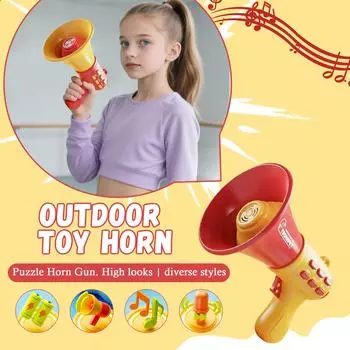 Детский динамик для изменения голоса - Детский подарок - Изменитель голоса подходит для мальчиков и девочек в возрасте от 3 до 8 лет и старше, классная игрушка для отдыха на открытом воздухе в подарок One Size красный