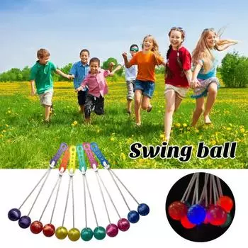 Детский досуг Pro-Clackers Ball Fidget Toy Карманные качели Шарики Инерционное столкновение Антистресс Классическая игрушка Инерционная игрушка Without Light