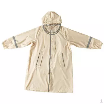 Детский дождевик Детский дождевик Светоотражающая ветровка Непромокаемая куртка с капюшоном для