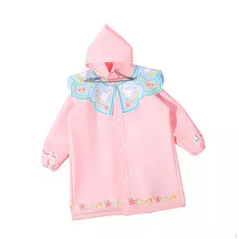 Детский дождевик для мальчиков, дождевик, костюм-плащ со светоотражающими полосками, пончо с капюшоном, накидка для