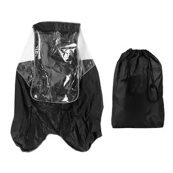 Детский дождевик для велосипеда, дождевик для велосипеда, защита от дождя, задние сиденья велосипеда, дождевик, черный