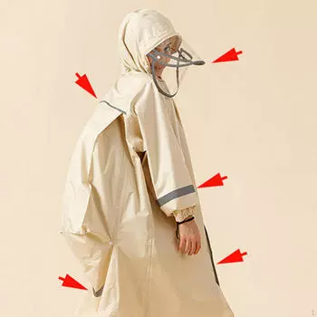 Детский дождевик пончо водонепроницаемый мальчики девочки верхняя одежда накидка ветровка для студентов длинный