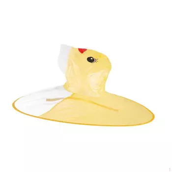 Детский дождевик с рисунком утки для рыбалки сада на открытом воздухе S For 90 to 125cm