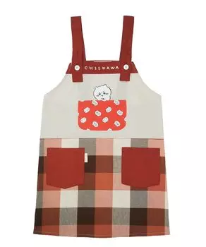Детский фартук Chiikawa для персонажа Кролика Хачиварэ [Нишики] Дети, Девочки, (Чиикава/150см/ha43707)