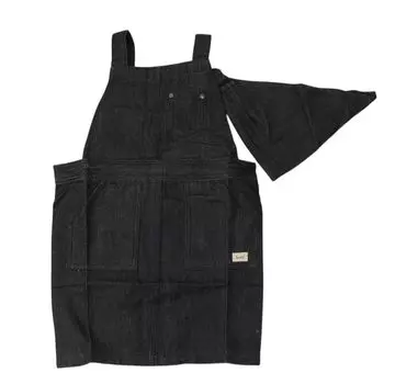 Детский фартук Friends Hill M Деним Бокс Черный