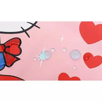 Детский фартук с героями мультфильмов, водонепроницаемый фартук для приготовления пищи, выпечки, рисования, для детей, комбинезоны, нагрудники для уборки, фартуки с принтом OneSize жёлтый