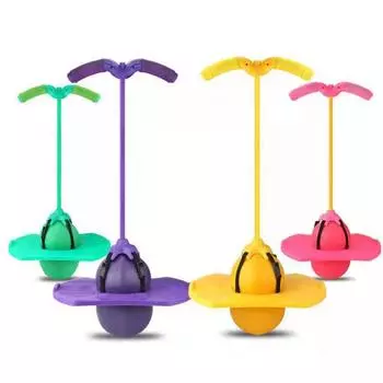 Детский фитнес-мяч для балансировки - лягушка-прыгун, эластичная игрушка для всех возрастов