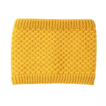 Детский флисовый шарф-манишка для холодной погоды, детская лыжная маска-балаклава для мальчиков и девочек