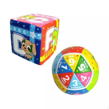 Детский гандбол, прочный рулон для обучения буквам и цифрам, для мальчиков Alphabet