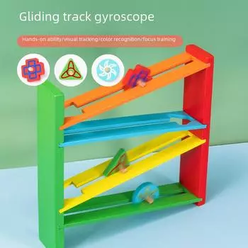 Детский гиропланер: Обучающая игрушка для развития практических навыков и зрительного слежения.