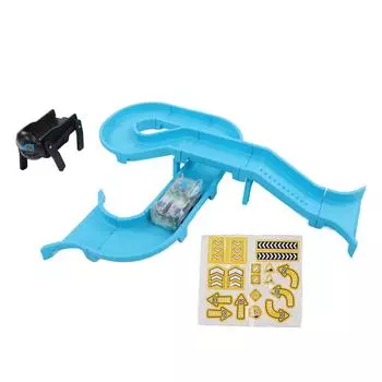 Детский гоночный автомобильный трек с люминесцентными гибкими самодельными сборными треками для раннего образования, игрушечными автомобилями