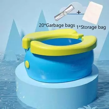 Детский горшок, складной чистый туалет, удобное тренировочное сиденье, подарок розовый