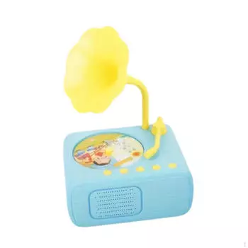 Детский граммофон Детская английская машинка для рассказов Простая в использовании обучающая игрушка синий
