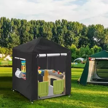 Детский игровой домик с молниями, водонепроницаемый, устойчивый к ультрафиолетовому излучению, защита от солнца, уличный игровой домик B
