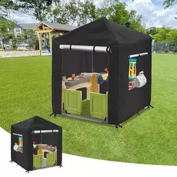 Детский игровой домик с молниями, водонепроницаемый, устойчивый к ультрафиолетовому излучению, солнцезащитный чехол для уличного игрового домика B