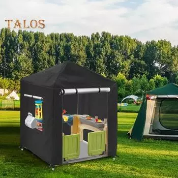 Детский игровой домик с молниями, водонепроницаемый, устойчивый к ультрафиолетовому излучению, солнцезащитный чехол для уличного игрового домика B