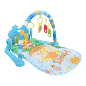 Детский игровой коврик для игры на пианино, гимнастика, музыкальная обучающая игрушка, игровой коврик для игры на животе для новорожденных в возрасте от 0 до 36 месяцев