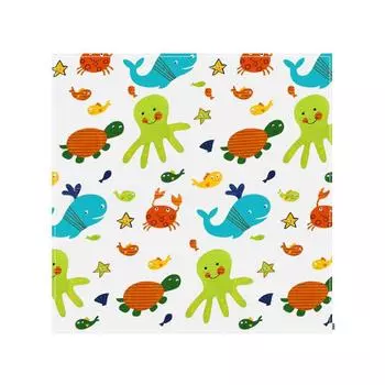 Детский игровой коврик для стульчика Splat Mat Carpet Cartoon Soft Polyester Waterproof Children House Outdoors House Pick Pad 110*110cm