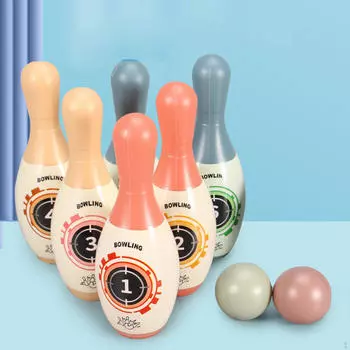 Детский игровой набор для боулинга, детская игровая игрушка, спортивная игрушка для вечеринок на год
