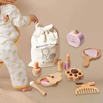 Детский игровой набор для макияжа для девочек, моющаяся игрушка для красоты, подарок для маленьких девочек