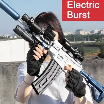 Детский игрушечный пистолет Мягкая пуля М416