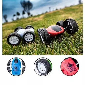 Детский инерционный двухсторонний самосвал, устойчивый к падению, вращающийся на 360 градусов, игрушечный автомобиль, детский игрушечный автомобиль в подарок белый