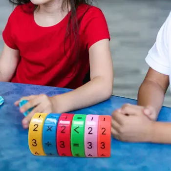 Детский инструмент для обучения математике, игрушка для раннего образования, красочная арифметика