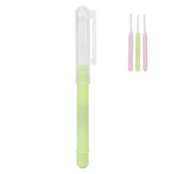 Детский инструмент для удаления ушной серы, мягкие портативные средства по уходу за ушами с ящиком для хранения для детей Ear SpoonGreen