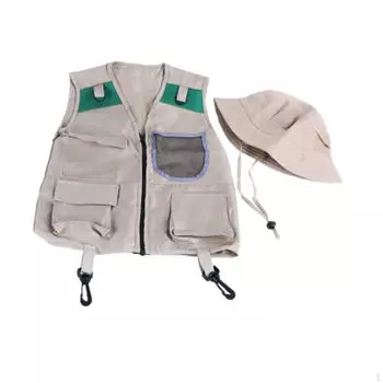 Детский исследовательский набор, набор жилетов для приключений на открытом воздухе, ролевая игра для возраста