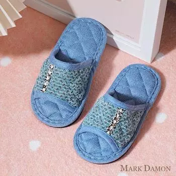 Детский K-стиль из чистого хлопка, молодежный, нескользящий, всесезонный Boy Blue Soft cloth bottom 18-19 inner length 17cm