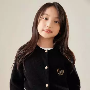 Детский кардиган унисекс с круглым вырезом Qinghe кашемир 30% кашемир 70% шерсть детский осенне-зимний кашемир мягкий и теплый