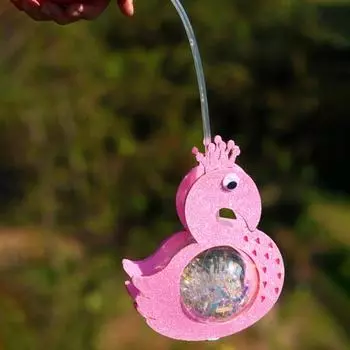 Детский карманный проекционный фонарь, энергосберегающий, удобный для захвата, креативный, мультяшный, с изображением животного лебедя, светящаяся вспышка для повседневной жизни