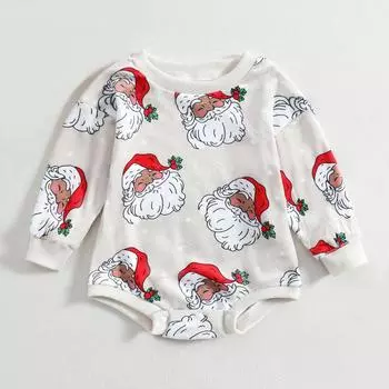 Детский комбинезон детский зимний комбинезон с длинными рукавами и круглым вырезом 80